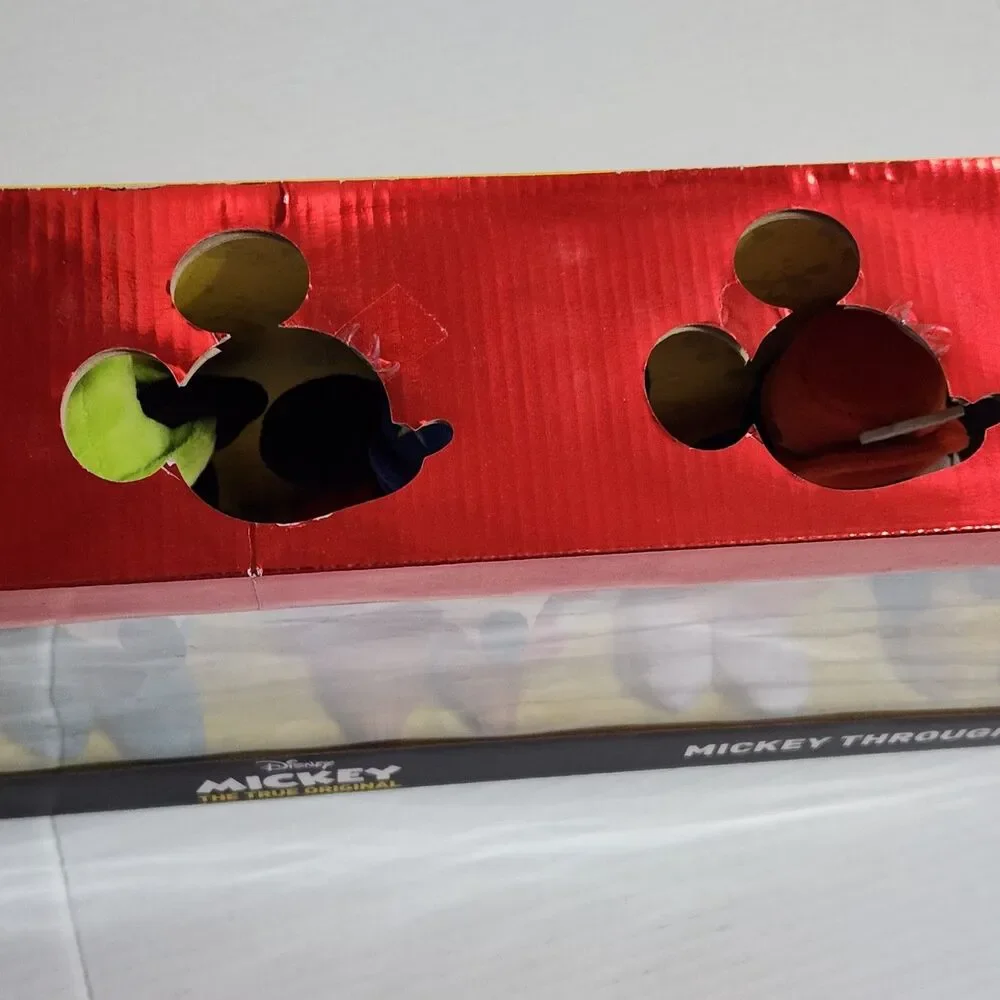 Disney Mickey Mouse 90th Anniversary Plush 6 Pack Box Set Through Years Complete